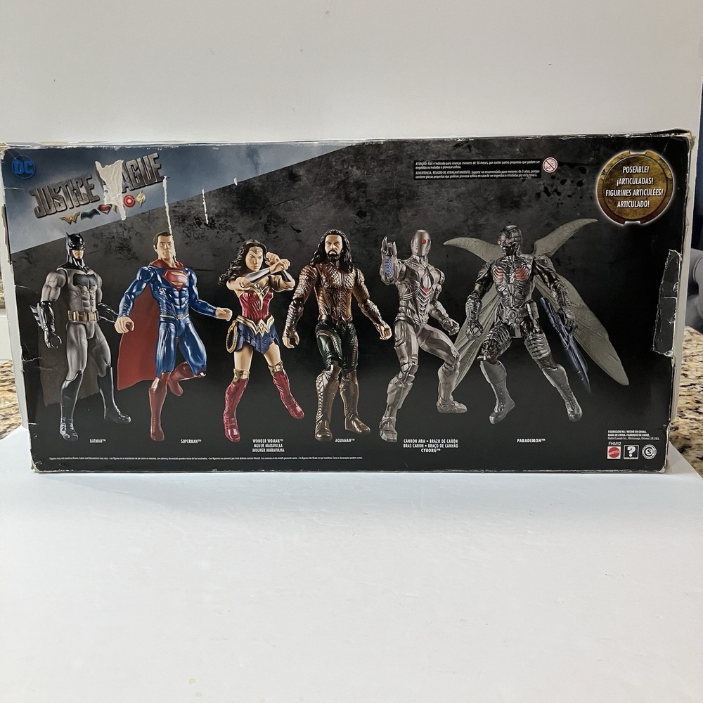 Mattel‎ DC Justice League Box Set 6 Figure 2017